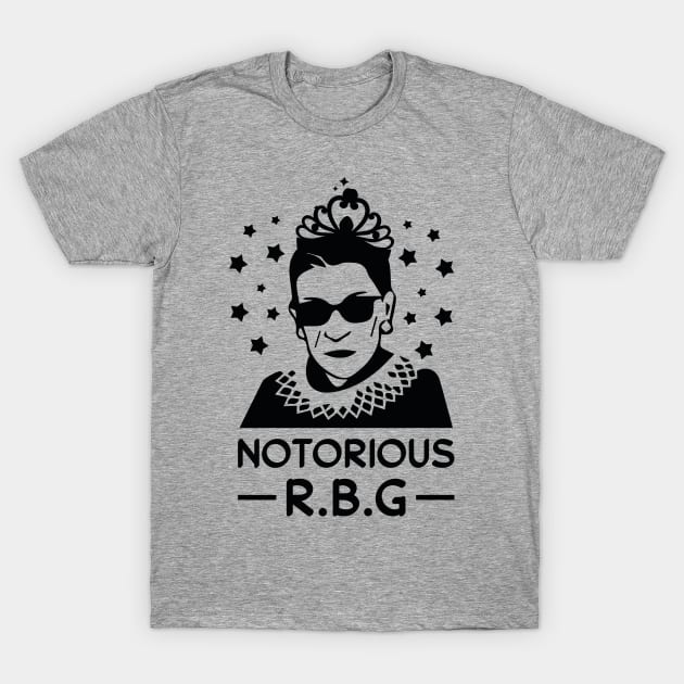 Notorious RBG - Ruth Bader - rbg notorious - Ruth Bader Ginsburg - Girl Power - Women Power - Vintage retro T-Shirt by artdise